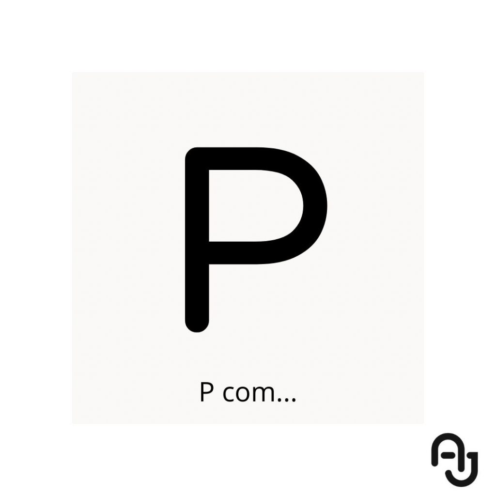 P com publicité