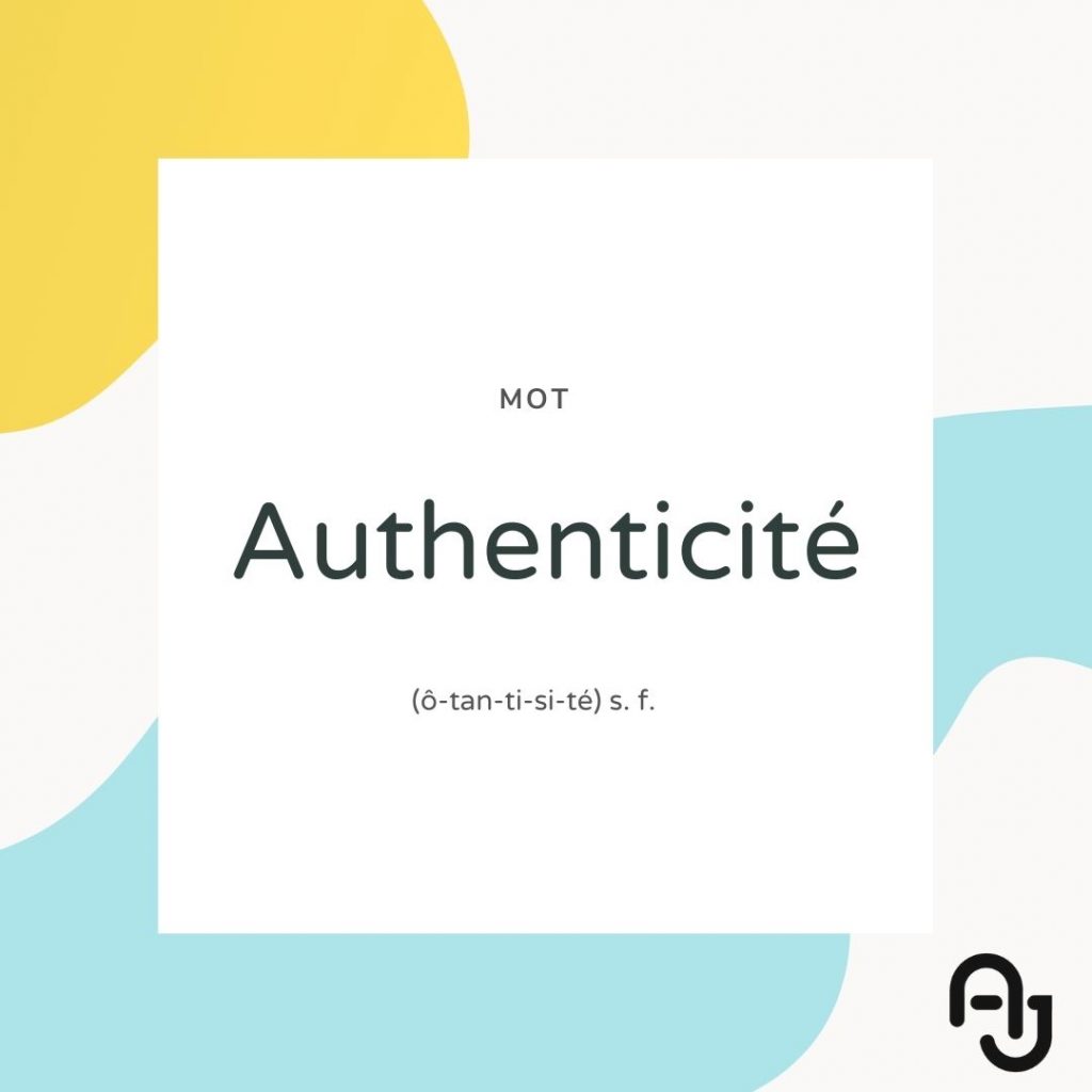 authenticité et communication
